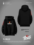 IAS-2023-19 HOODIE BLACK