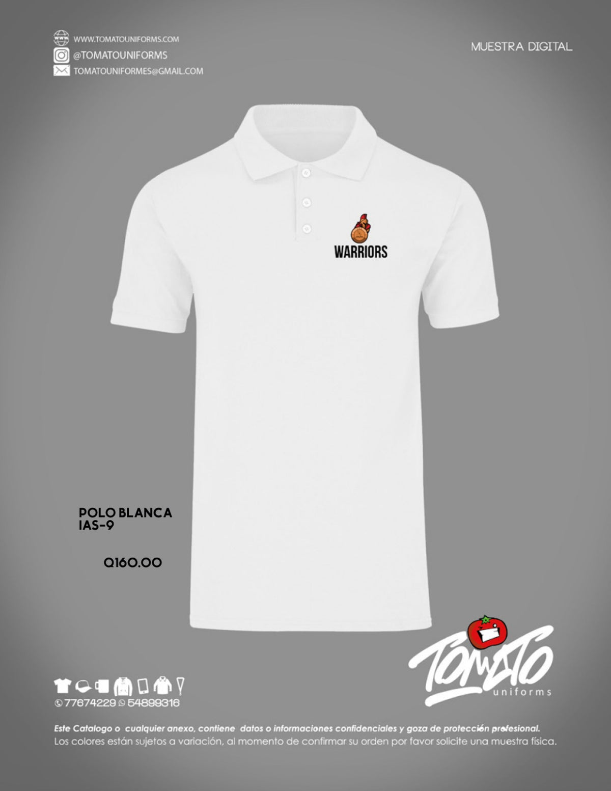 IAS-2023-09 POLO BLANCA