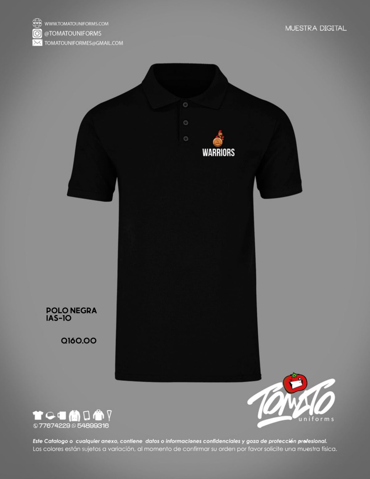 IAS-2023-10 POLO NEGRA