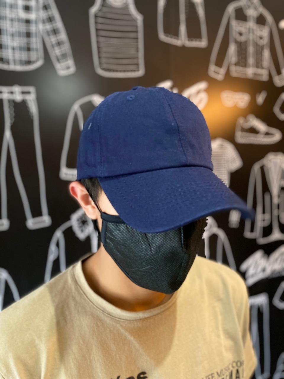 Gorra de Gabardina Azul marino