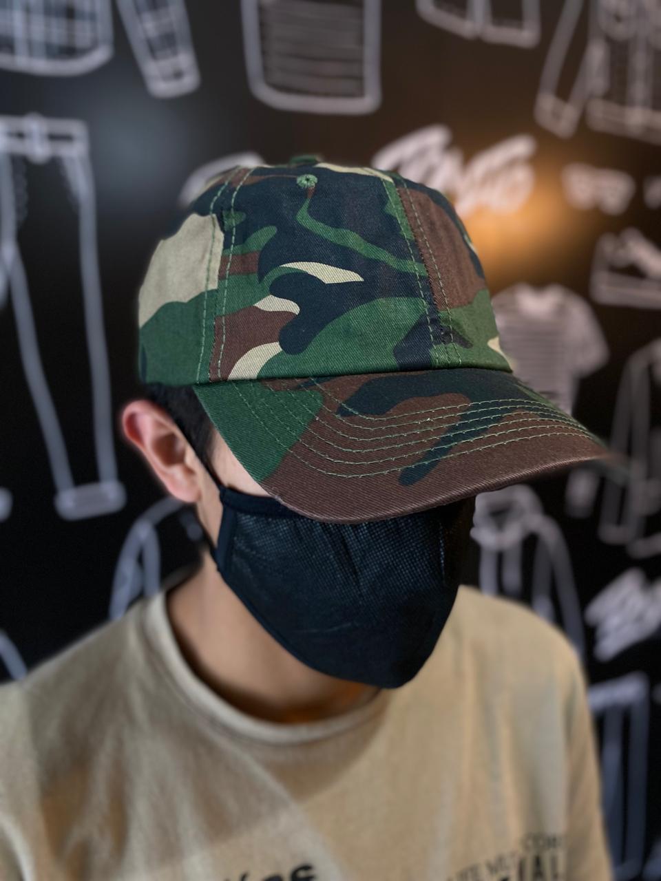 Gorra Militar visera verde
