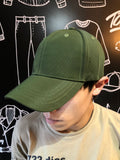 Gorra premium tela sport musgo