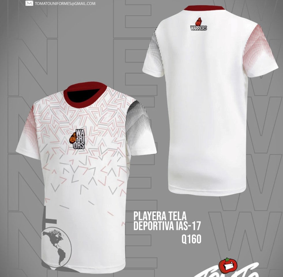 IAS-17 PLAYERA TELA DEPORTIVA